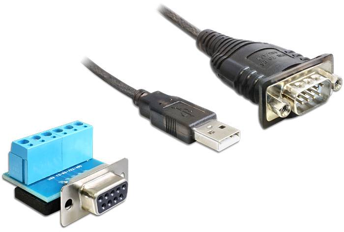 Delock USB 9-polni USB kabl 0,82 m crna