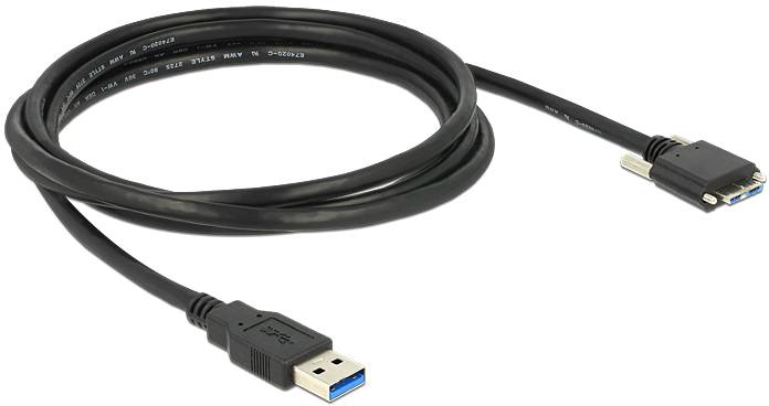 DeLOCK USB kabl 2,00 m crna
