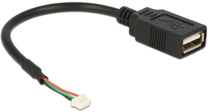 Delock USB USB kabl 0,15 m crna 3378702