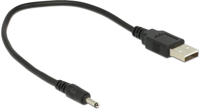 Delock USB USB napojni kabl 0,27 m crna