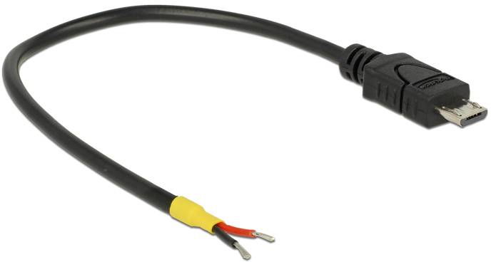 Delock USB USB kabl 0,15 m crna priključni konektor