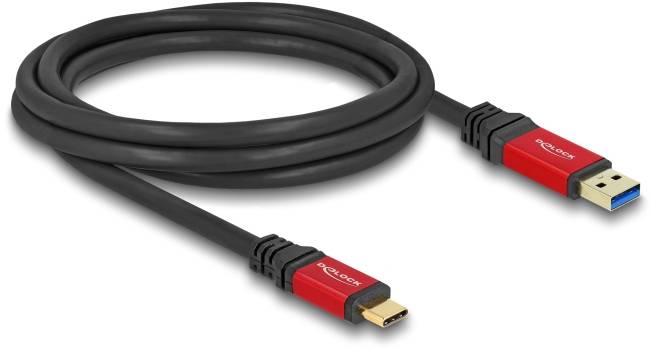 DeLOCK USB USB kabl 2,00 m crna, crvena