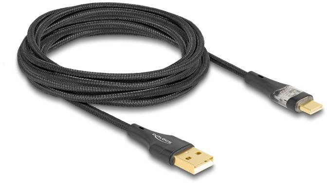 DeLOCK USB USB kabl 3,00 m crna