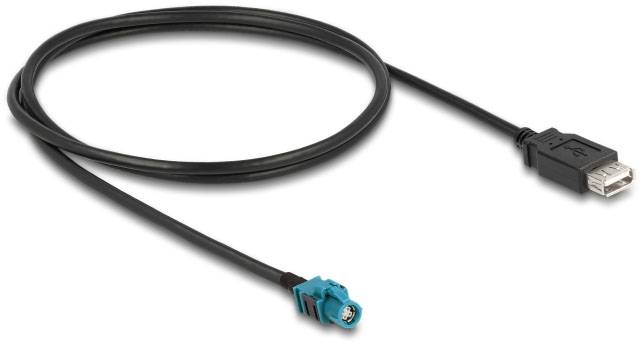 Delock USB USB kabl 1,00 m crna 3380081