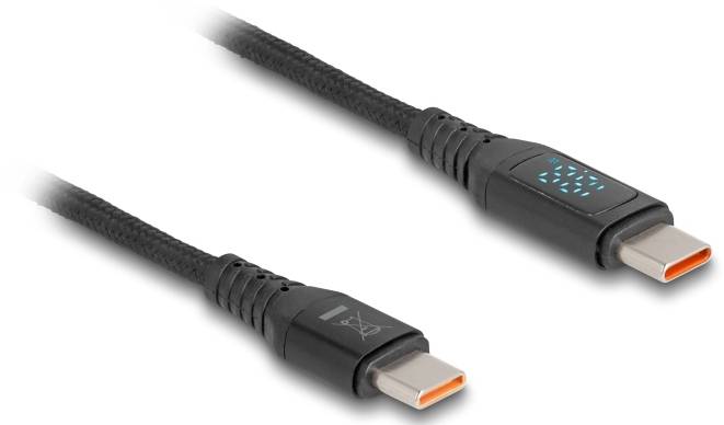 DeLOCK USB USB-C kabl 1,20 m crna