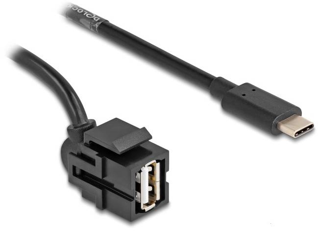 DeLOCK Keystone USB kabl 1,50 m crna