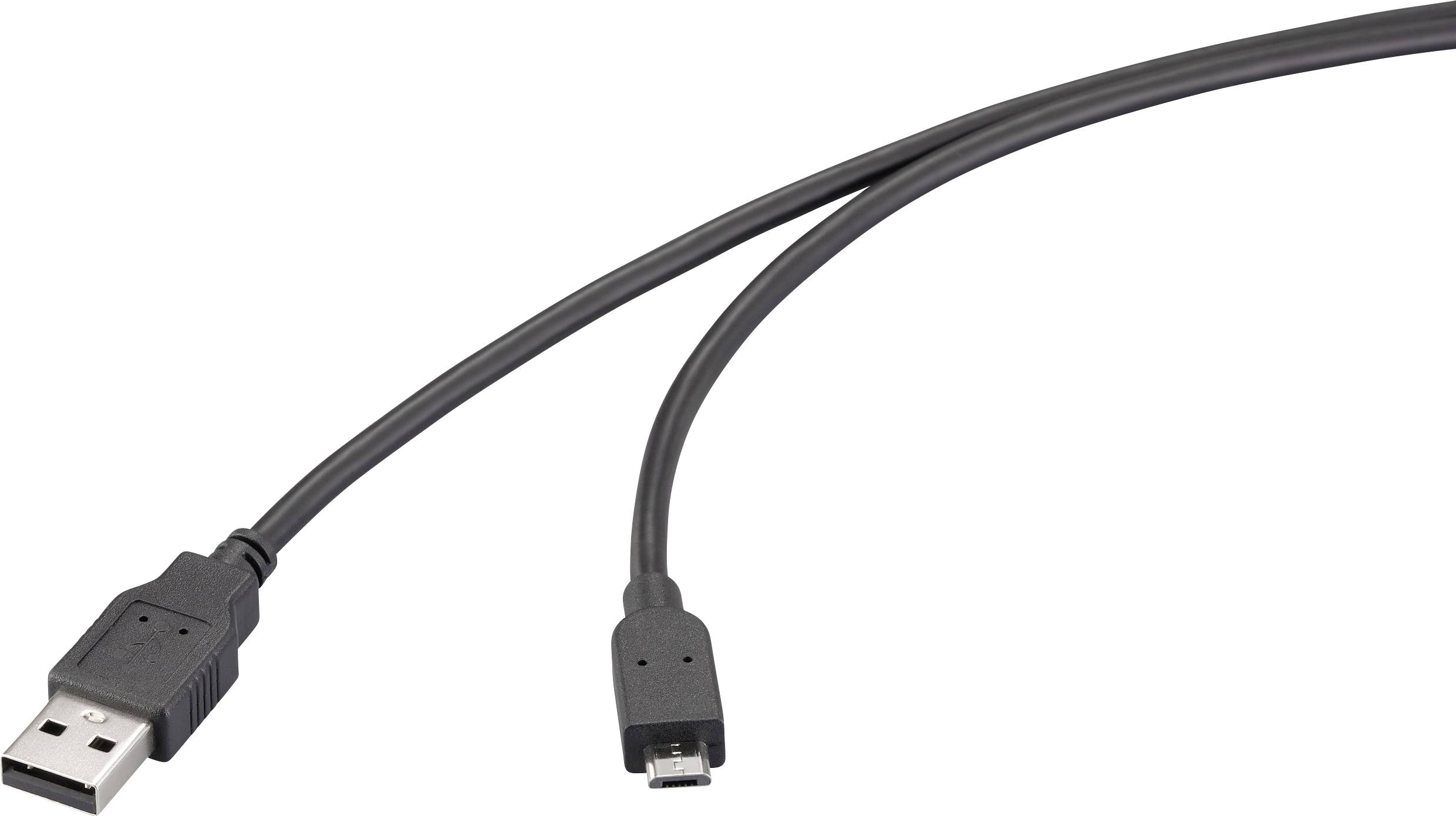 Renkforce USB RF-6830434 USB kabl 3,00 m crna USB 2.0