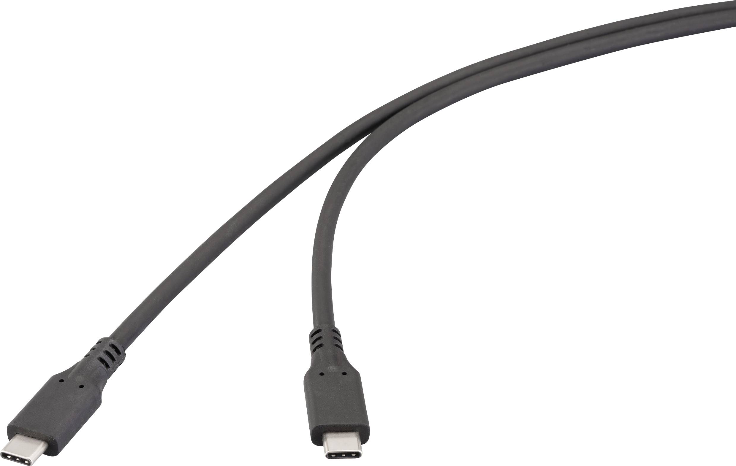 Renkforce RF-6830438 USB kabl 1,00 m crna USB4™