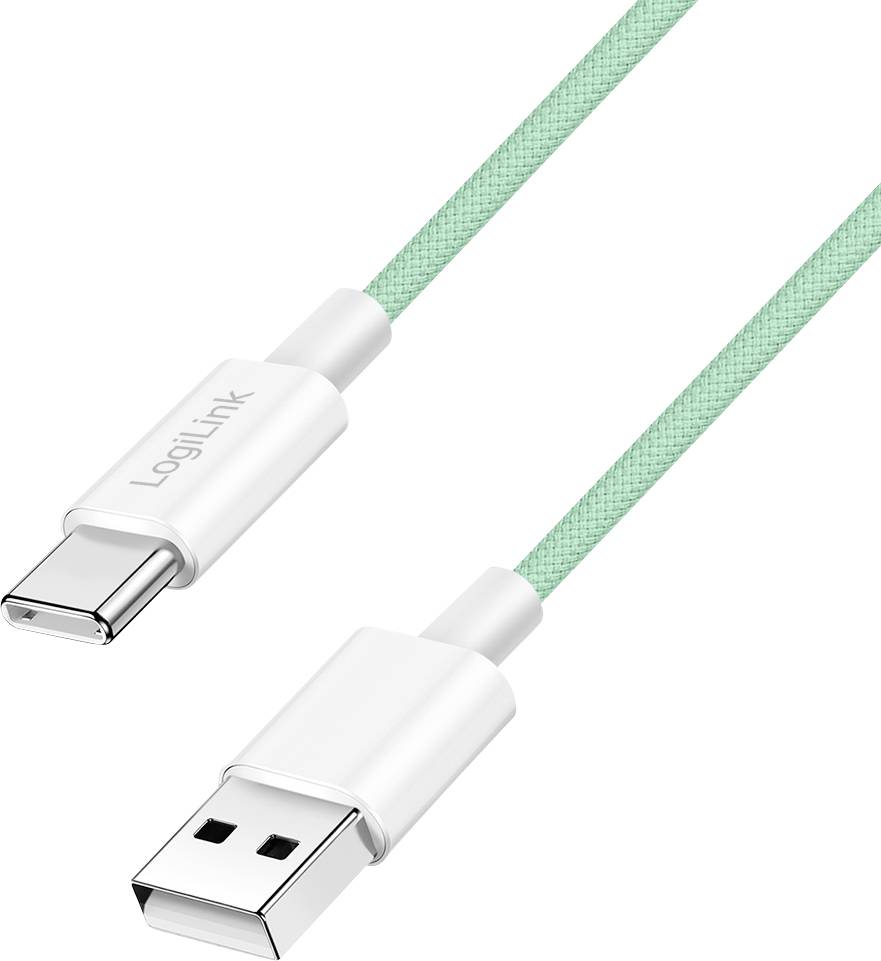 LogiLink USB-C USB-C kabl 1 m zelena priključni kabl