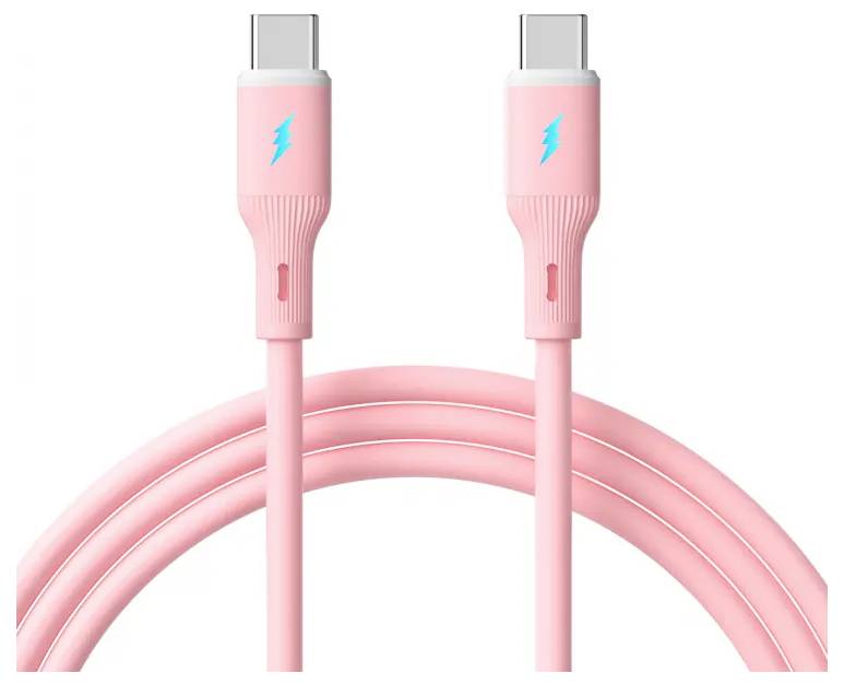 Akyga USB AK-USB-66 USB kabl 1 m roze USB-C®