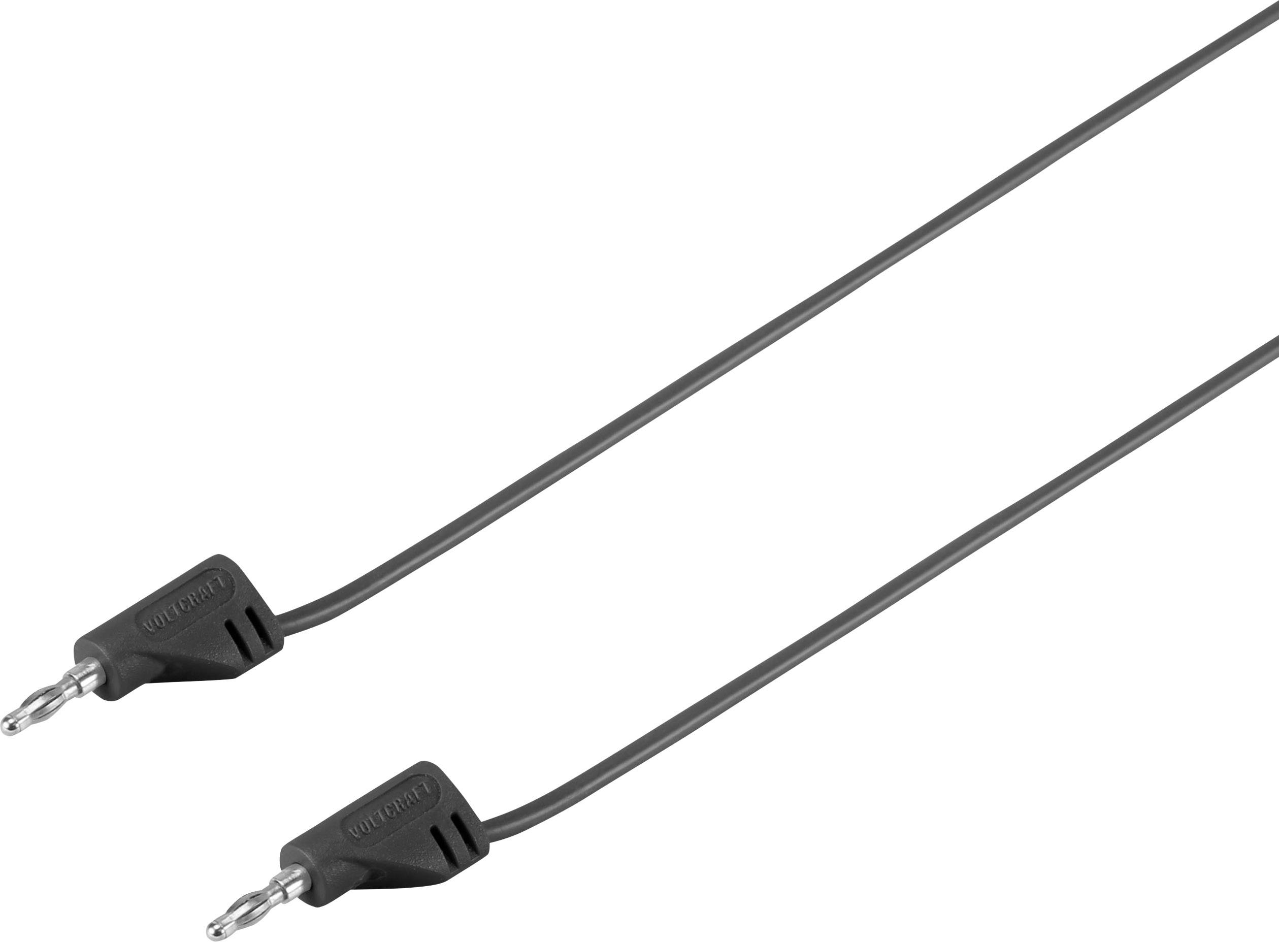 VOLTCRAFT MSB-200 merni kabl 60 V/DC, 30 V/AC 2,2 A 0,60 m