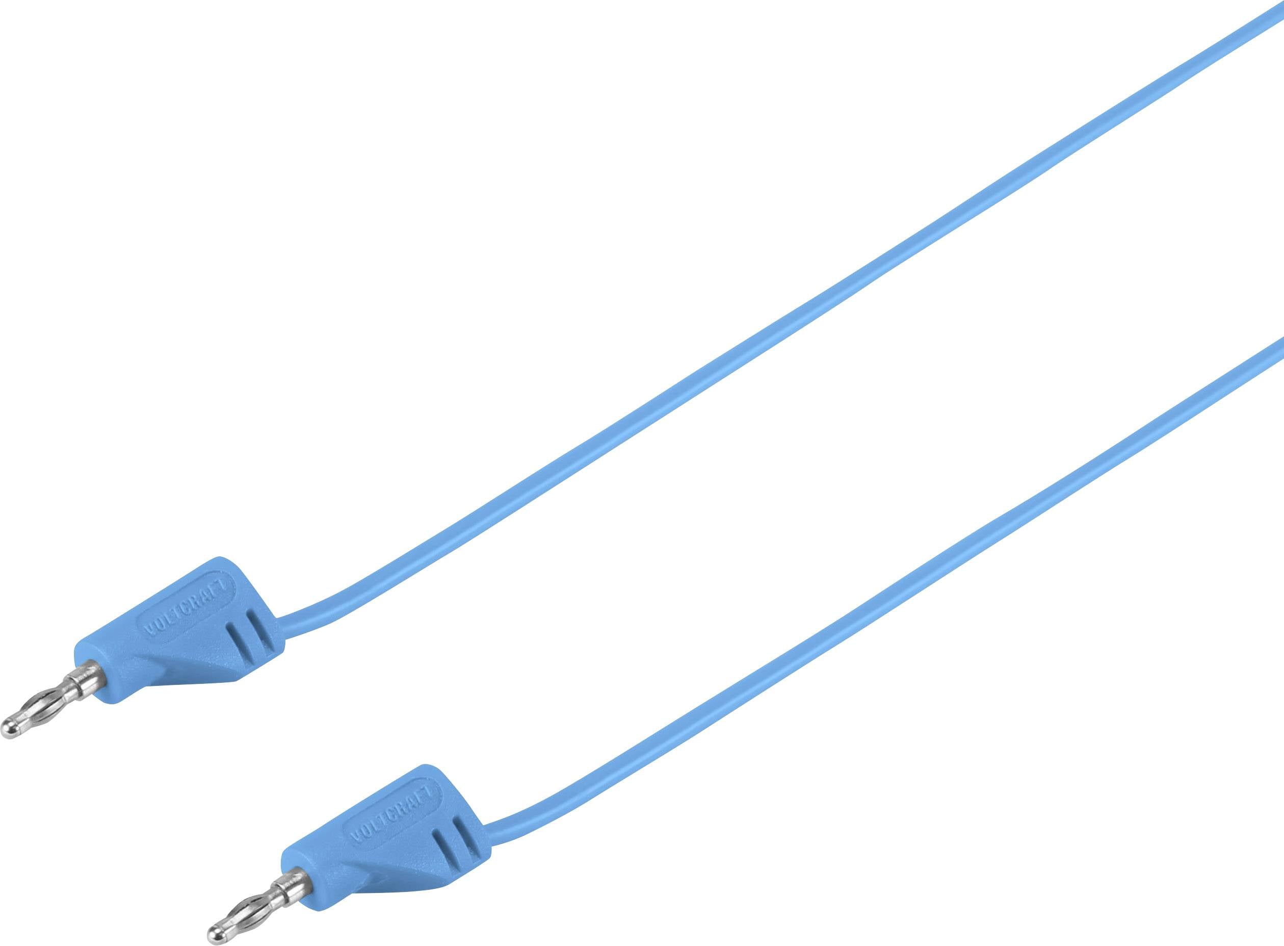 VOLTCRAFT MSB-200 merni kabl 60 V/DC, 30 V/AC 2,2 A 30,00 cm plava