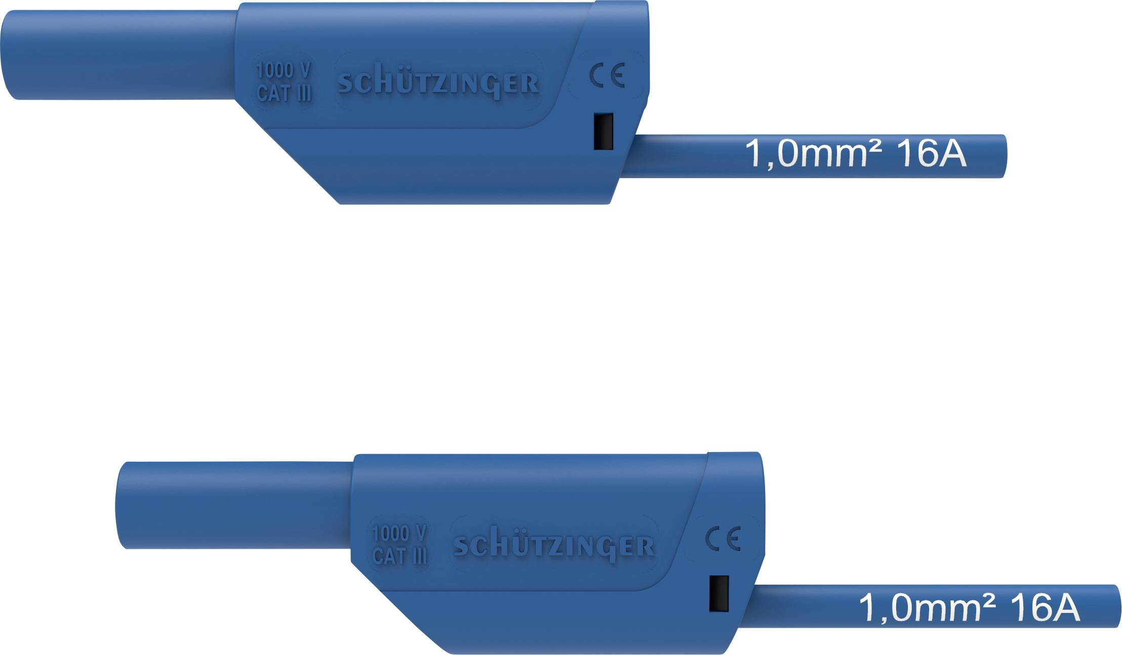 Schützinger bezbednosni merni kabl CAT III 1000 V 16 A 100,00 cm