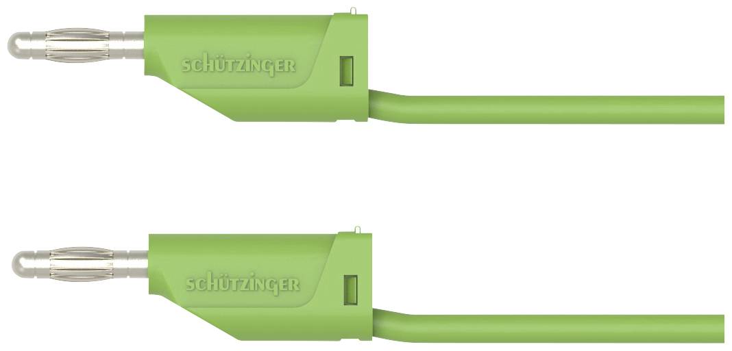 Schützinger merni kabl 30 V/AC, 60 V/DC 16 A 100 cm zelena