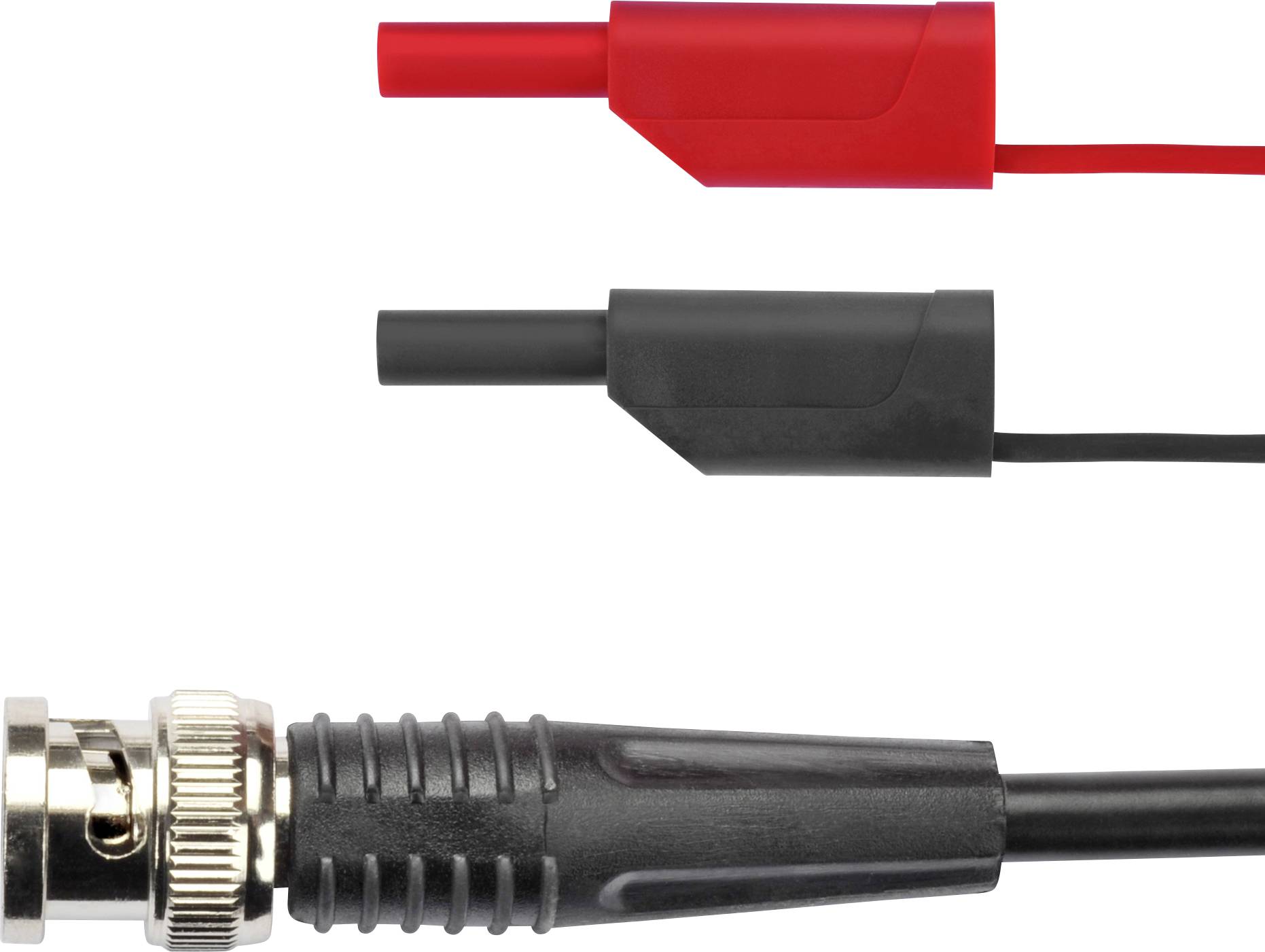 Schützinger RG58 BNC merni kabl 50,00 cm BNC muški konektor crna (3666216)