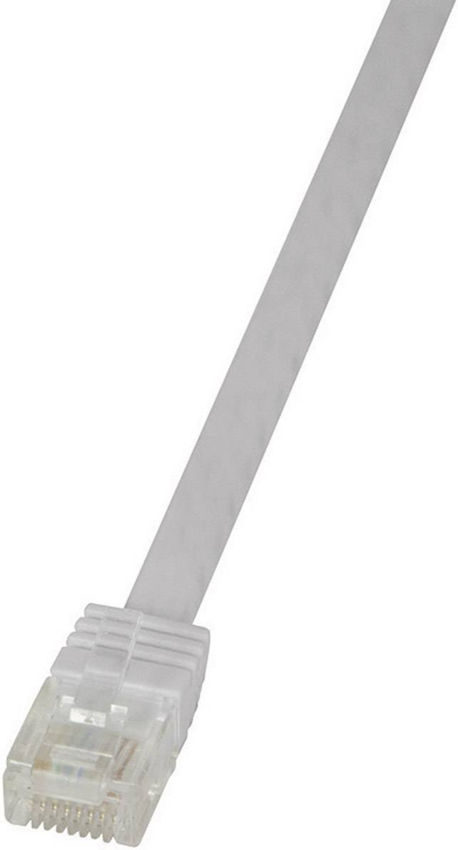 LogiLink mrežni patch kabl 0,25 m bela RJ45 utikač 1018272