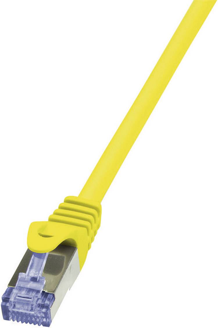LogiLink mrežni patch kabl 10,00 m žuta RJ45 utikač