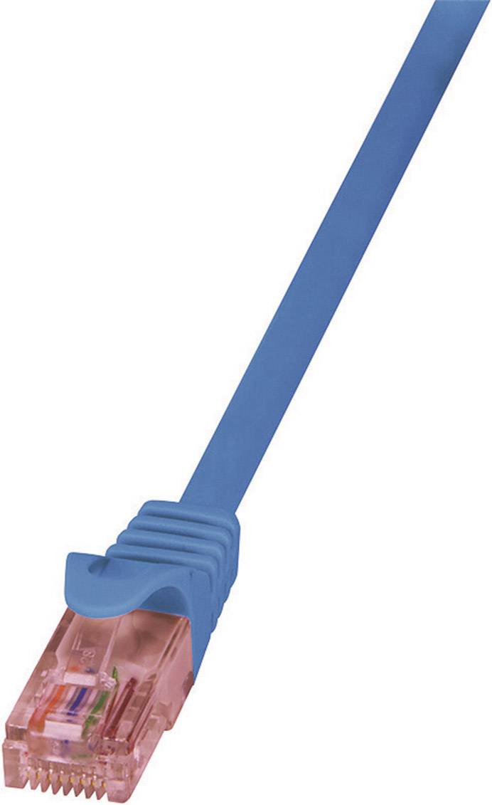 LogiLink mrežni patch kabl 3,00 m plava RJ45 utikač 1018564