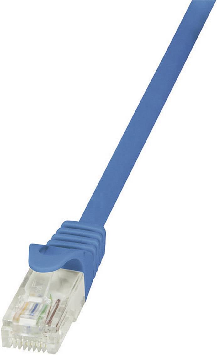 LogiLink mrežni patch kabl 0,25 m plava RJ45 utikač 1018734