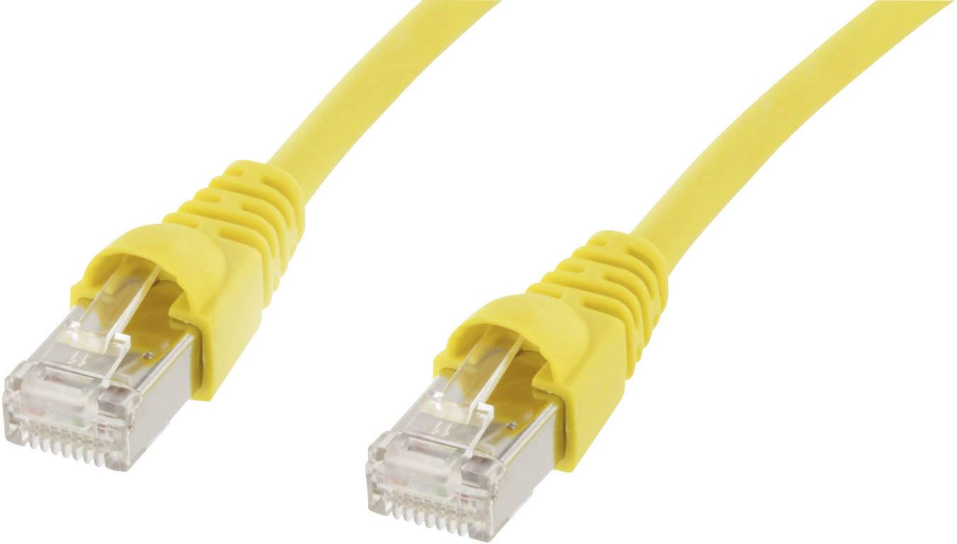 Telegärtner mrežni patch kabl 25,00 m žuta RJ45 utikač