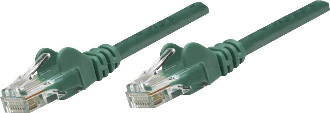 Intellinet mrežni patch kabl 3,00 m zelena RJ45 utikač