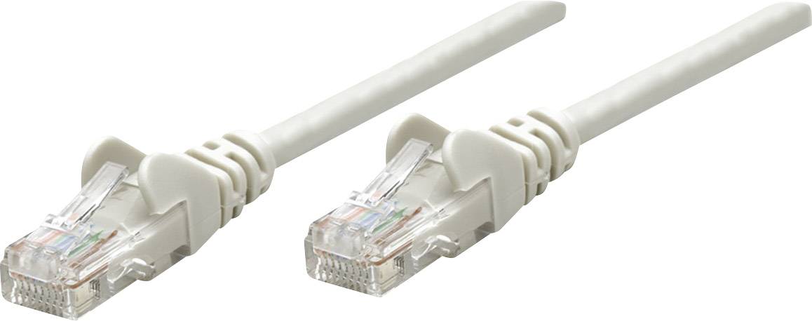 Intellinet mrežni patch kabl 15,00 m siva RJ45 utikač 1338542