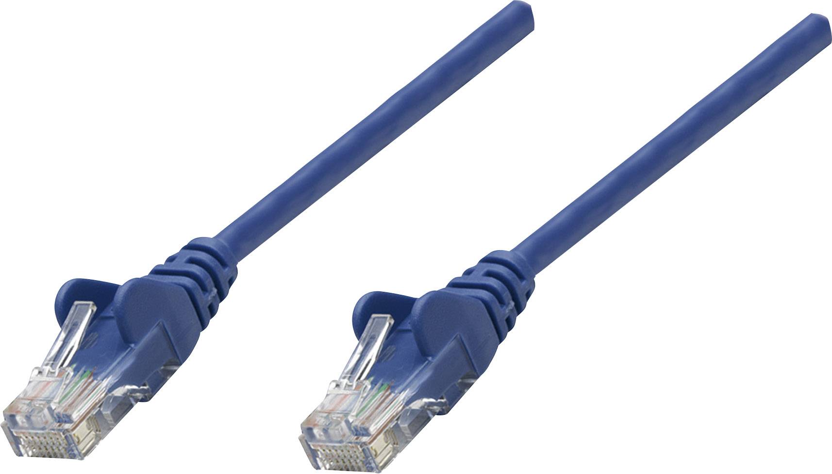Intellinet mrežni patch kabl 20,00 m plava RJ45 utikač 1338595