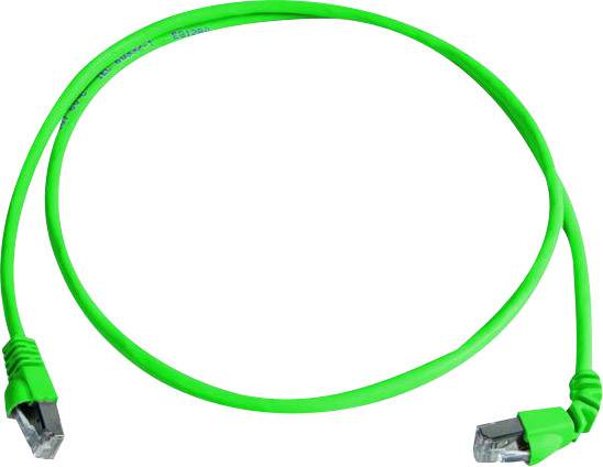 Telegärtner mrežni patch kabl 2,00 m zelena RJ45 utikač