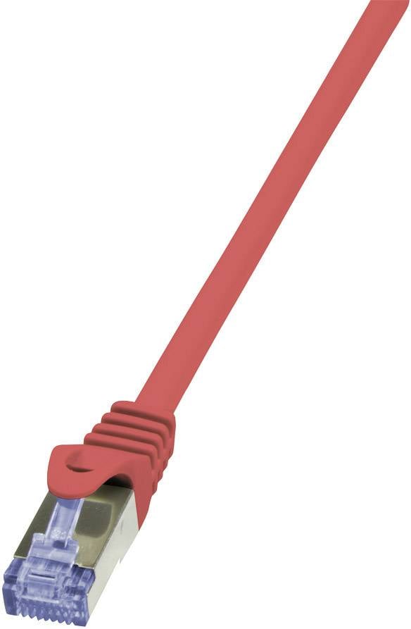 LogiLink mrežni patch kabl 3,00 m crvena RJ45 utikač 1525351