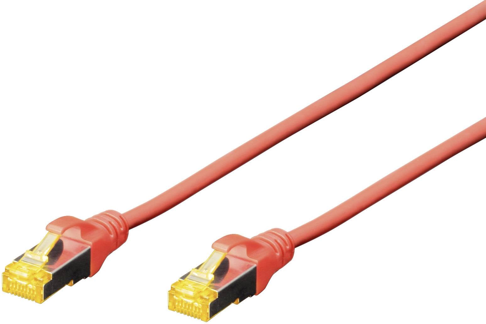 Digitus DK-1644-A-0025/R mrežni patch kabl 0,25 m crvena RJ45 utikač