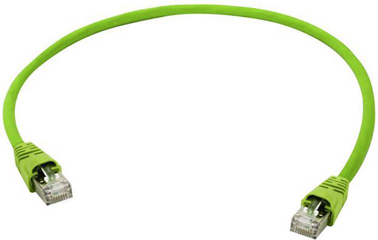 Telegärtner mrežni patch kabl 2,00 m zelena RJ45 utikač 1550105