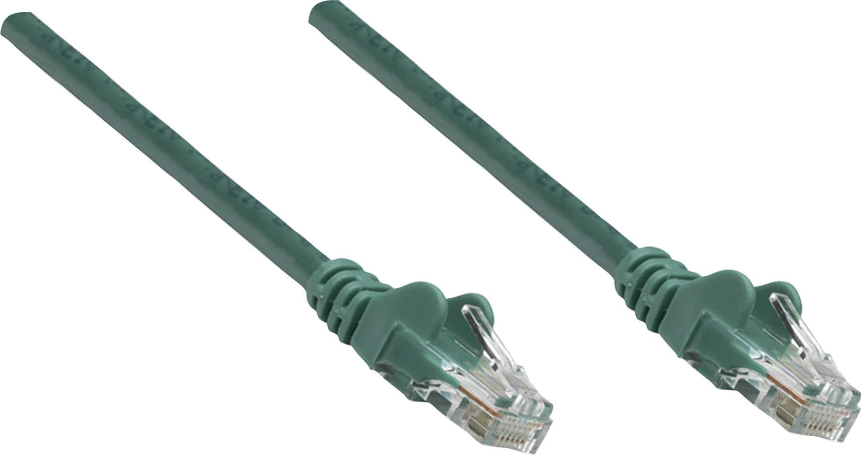 Intellinet mrežni patch kabl 1,50 m zelena RJ45 utikač 1692456