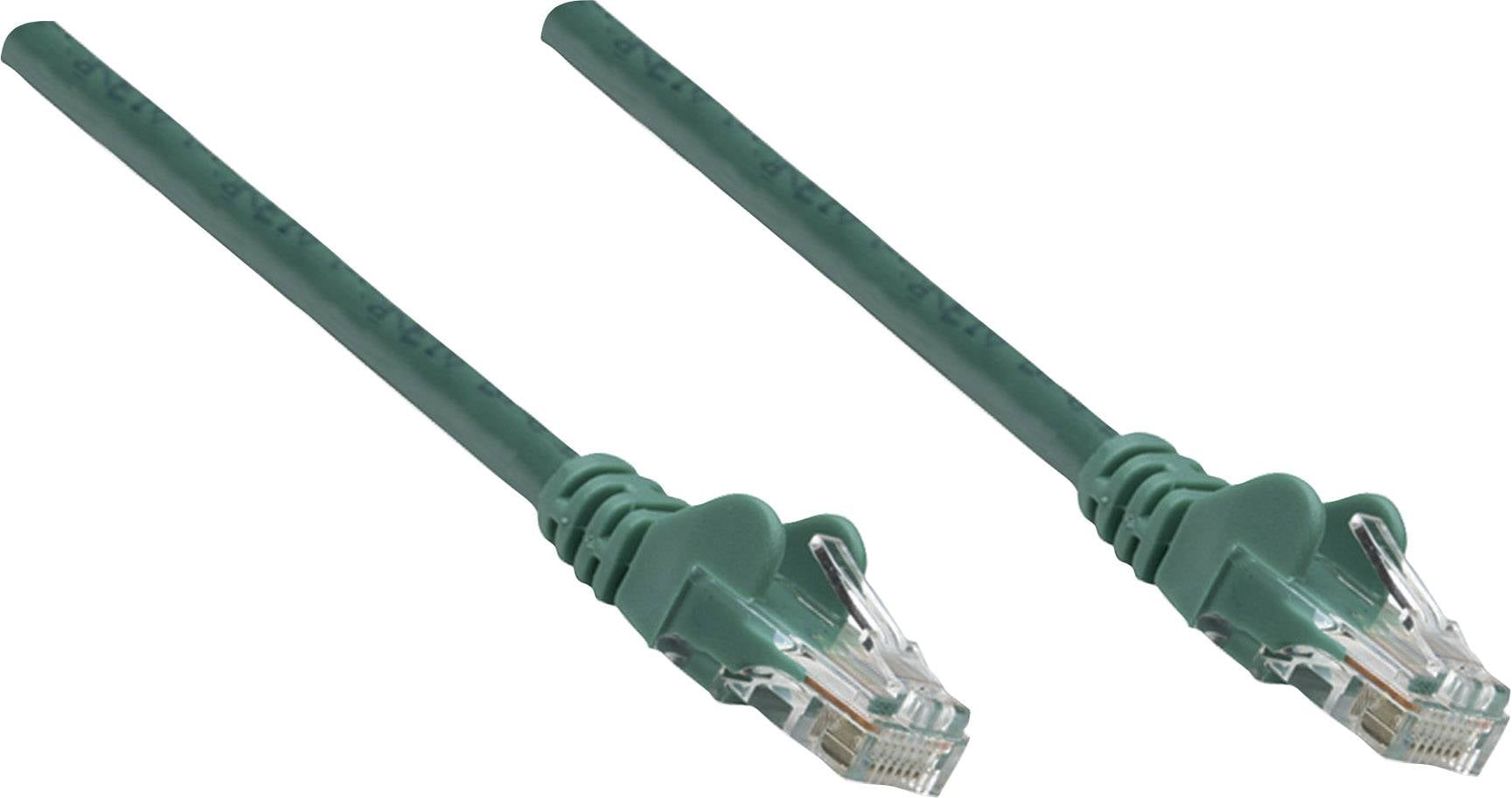 Intellinet mrežni patch kabl 1,50 m zelena RJ45 utikač 1692470