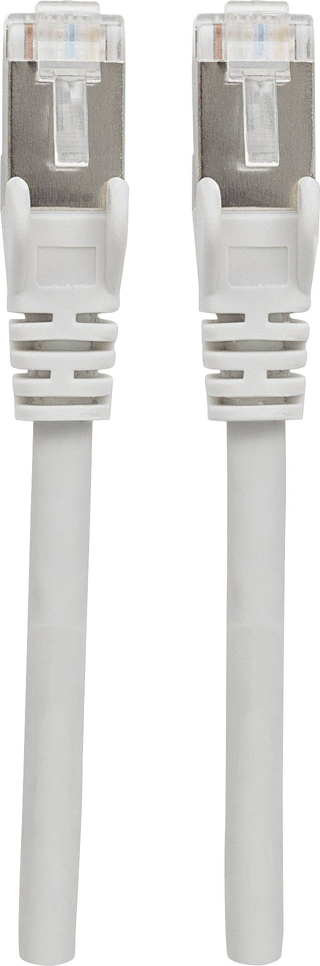 Intellinet mrežni patch kabl 10,00 m siva RJ45 utikač 1692480
