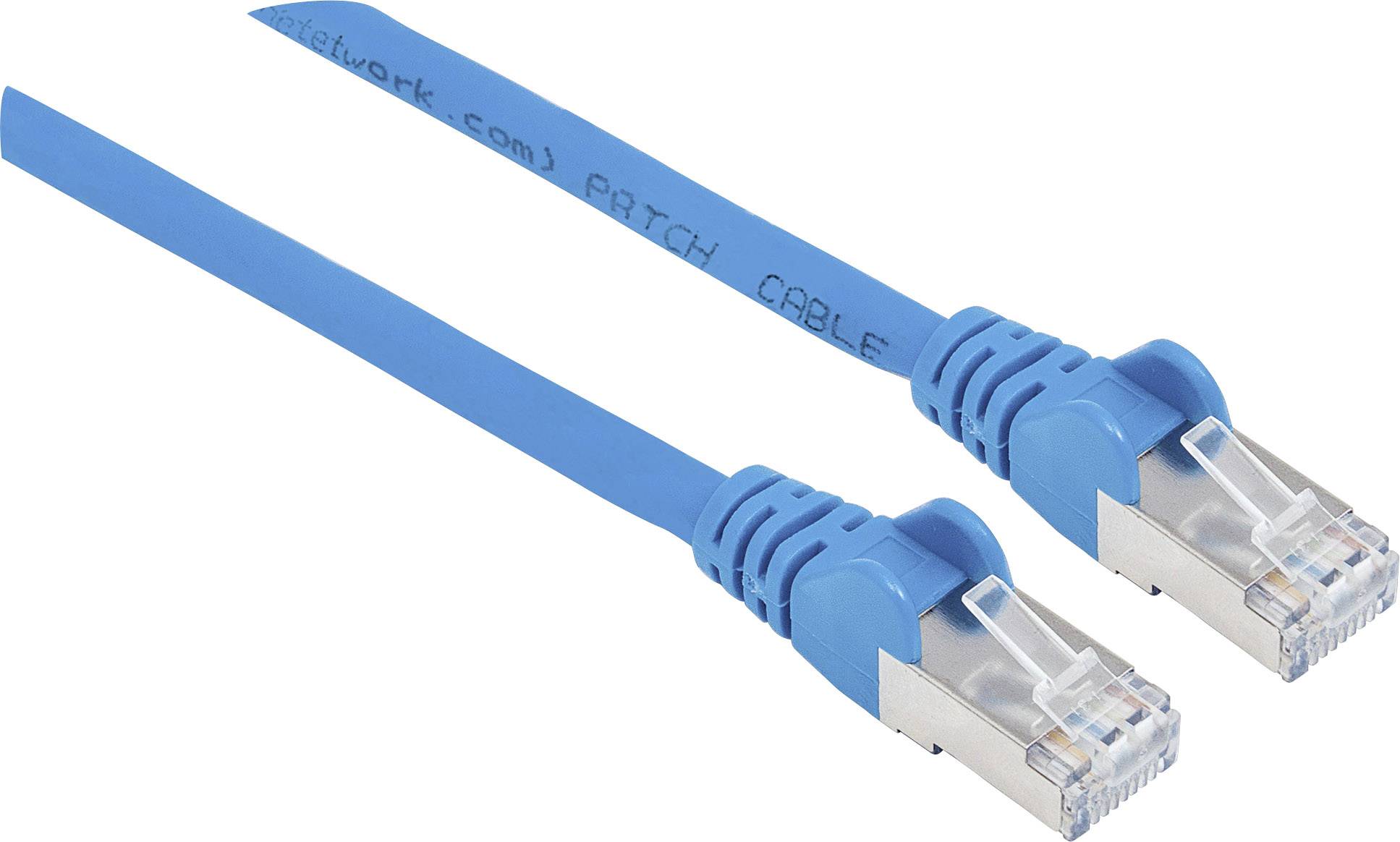 Intellinet mrežni patch kabl 15,00 m plava RJ45 utikač 1692517