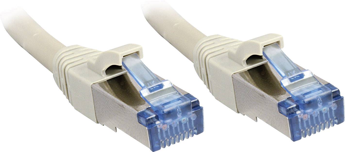 LINDY mrežni patch kabl 0,50 m siva RJ45 utikač 1835747