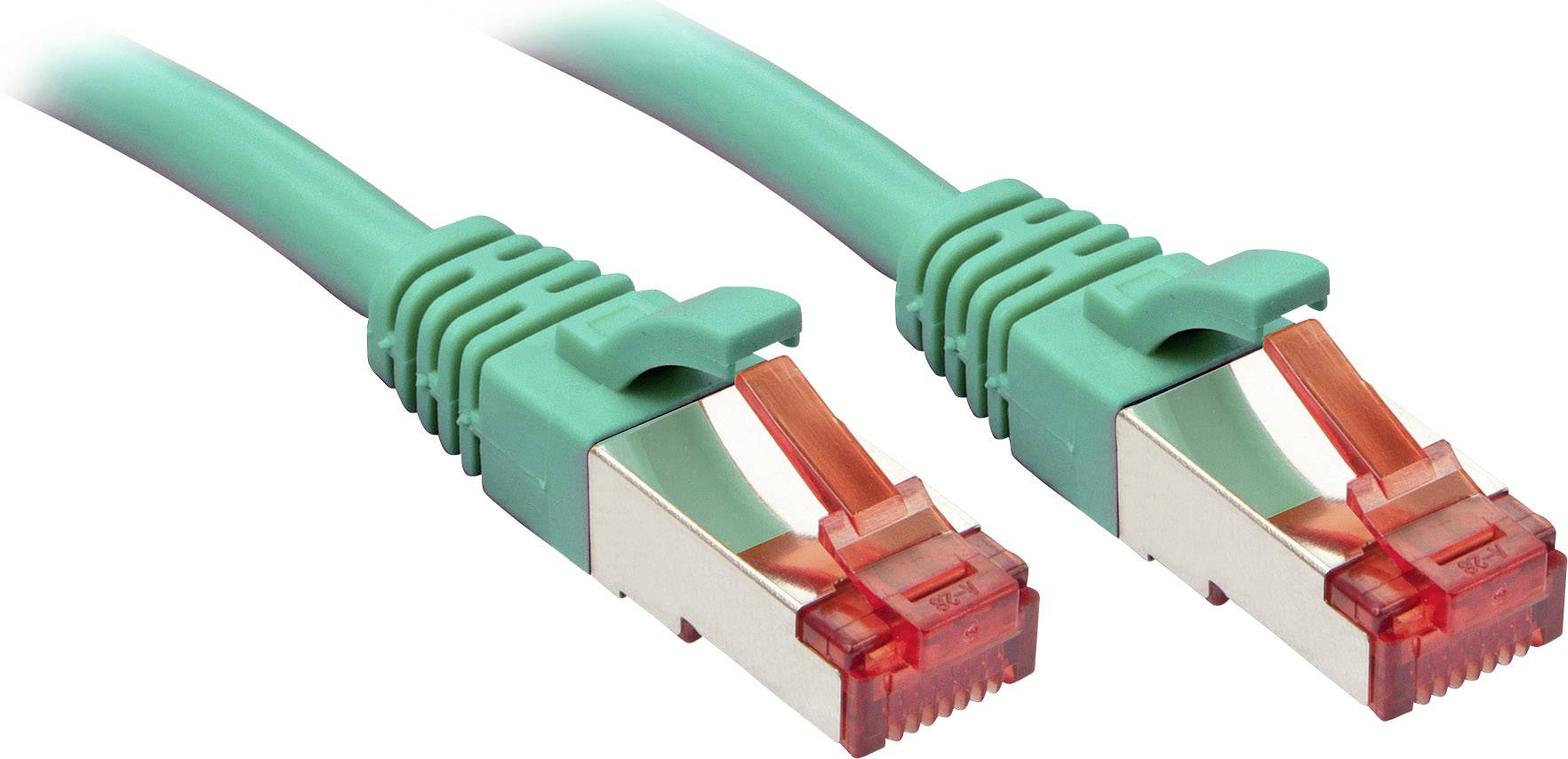 LINDY mrežni patch kabl 0,30 m zelena RJ45 utikač