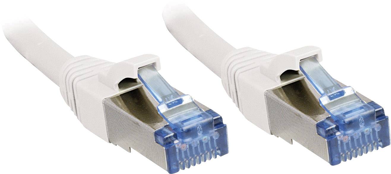 LINDY mrežni patch kabl 1,50 m bela RJ45 utikač