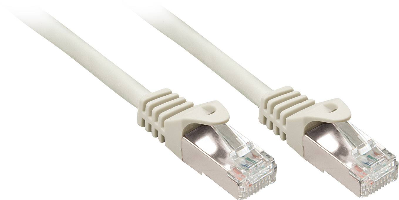 LINDY mrežni patch kabl 0,50 m siva RJ45 utikač 1846815