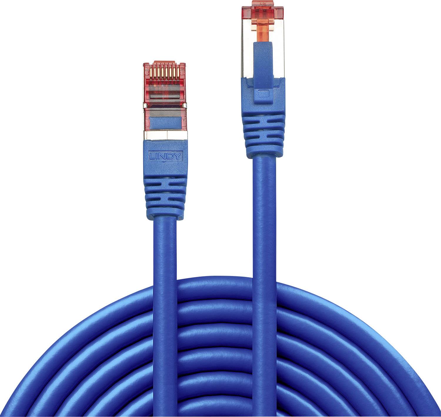 LINDY mrežni patch kabl 20,00 m plava RJ45 utikač