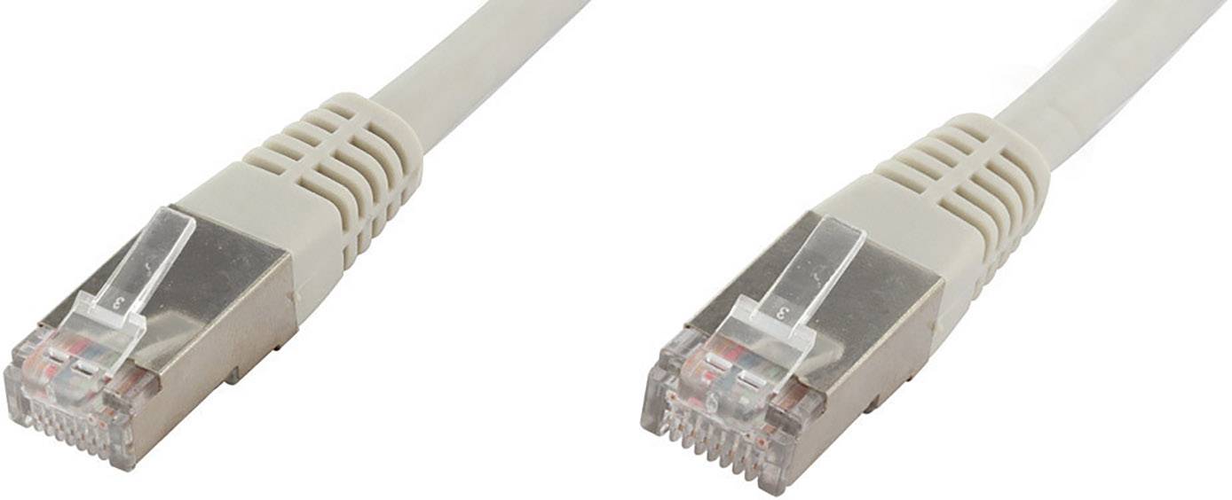 econ mrežni patch kabl 7,00 m siva RJ45 utikač