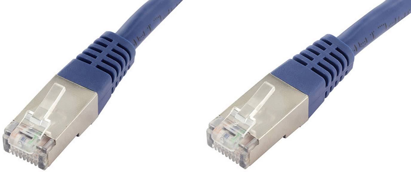 econ mrežni patch kabl 0,50 m plava RJ45 utikač