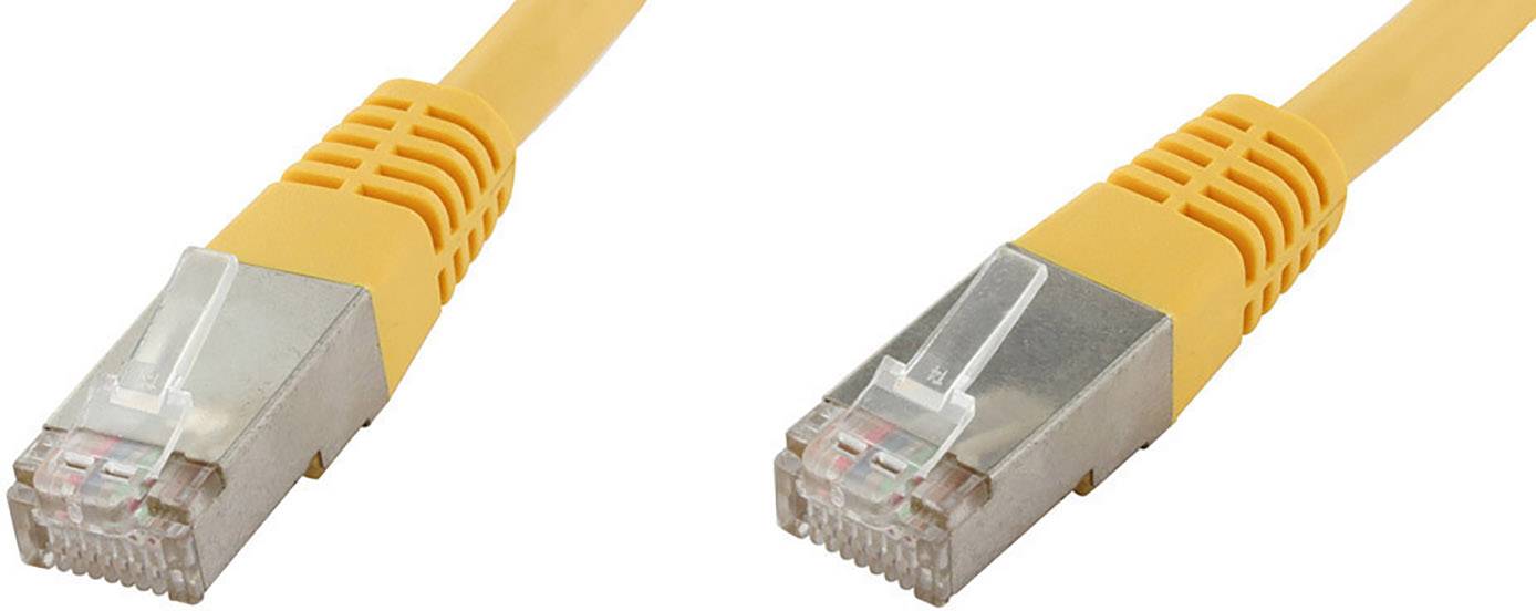 econ mrežni patch kabl 1,00 m žuta RJ45 utikač