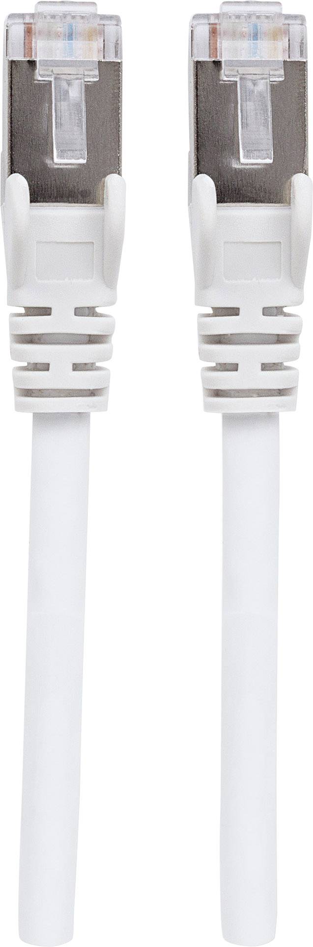 Intellinet mrežni patch kabl 1,00 m bela RJ45 utikač