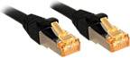 LINDY mrežni patch kabl 2,00 m crna RJ45 utikač 1916767