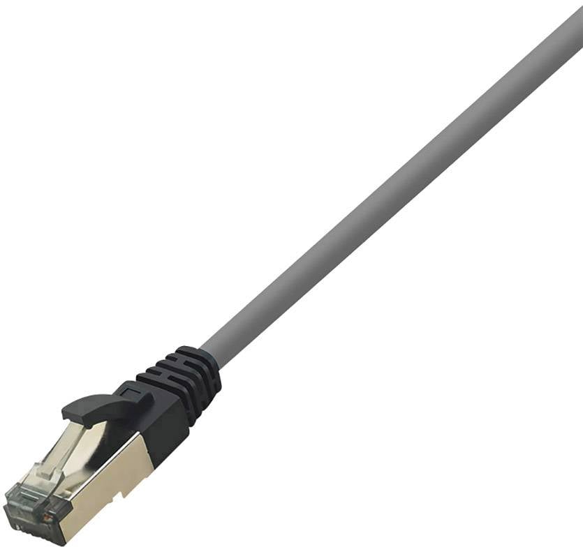 LogiLink mrežni patch kabl 1,50 m svetlo siva RJ45 utikač