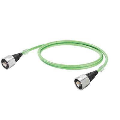Weidmüller mrežni patch kabl 5,00 m zelena RJ45 utikač 280069