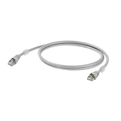 Weidmüller mrežni patch kabl 6,00 m siva RJ45 utikač