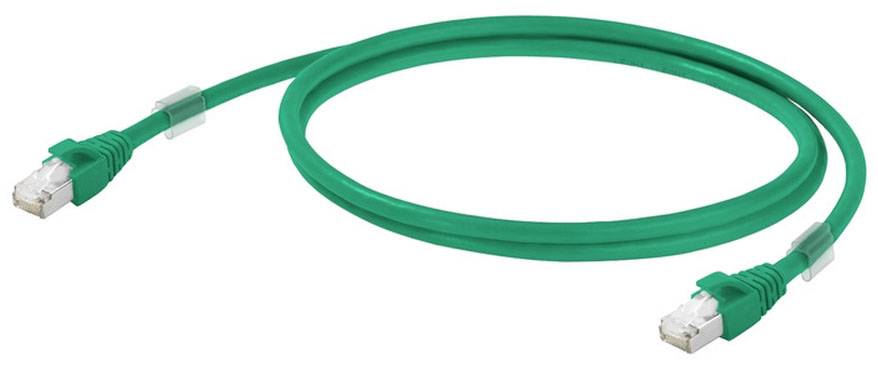 Weidmüller mrežni patch kabl 30,00 m zelena RJ45 utikač 2240400