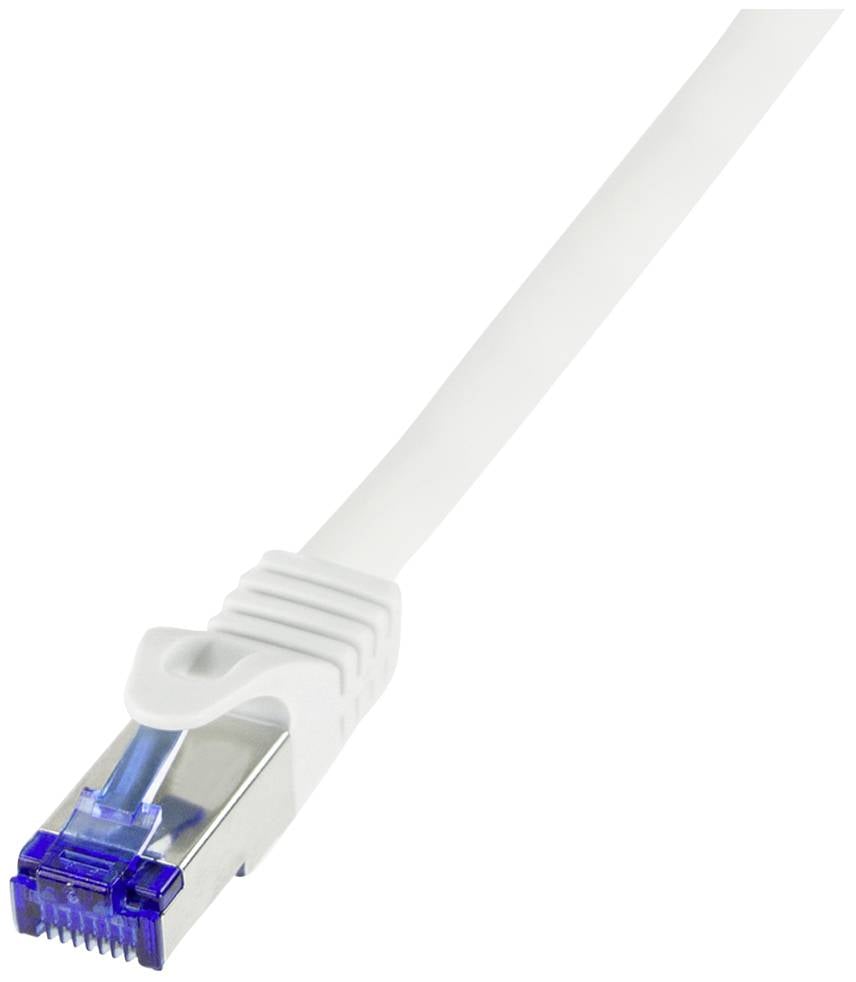 LogiLink mrežni patch kabl 2,00 m bela RJ45 utikač 2464121